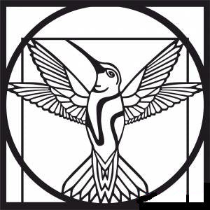 Wall Art - Vetruvian Hummingbird