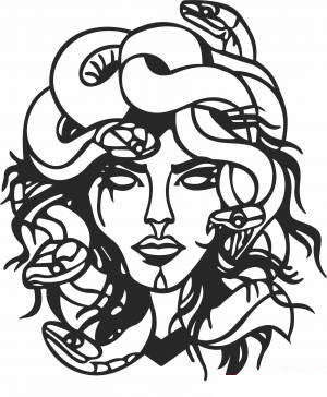 Wall Art - Medusa