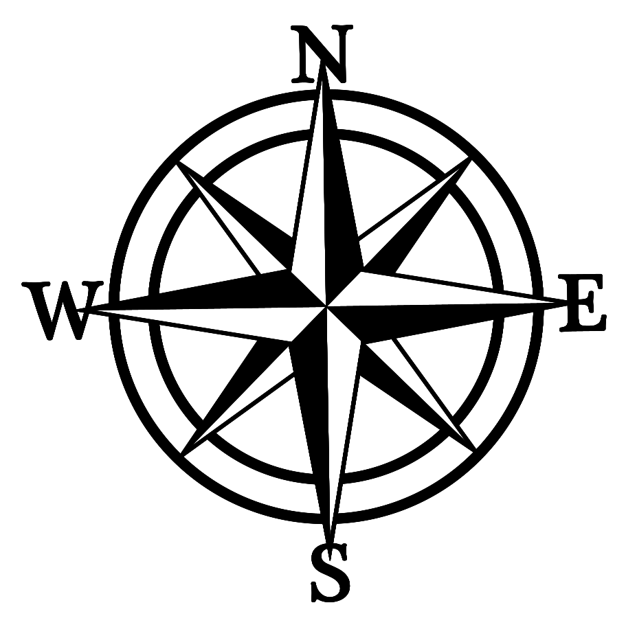 Wall Art - Compass Rose