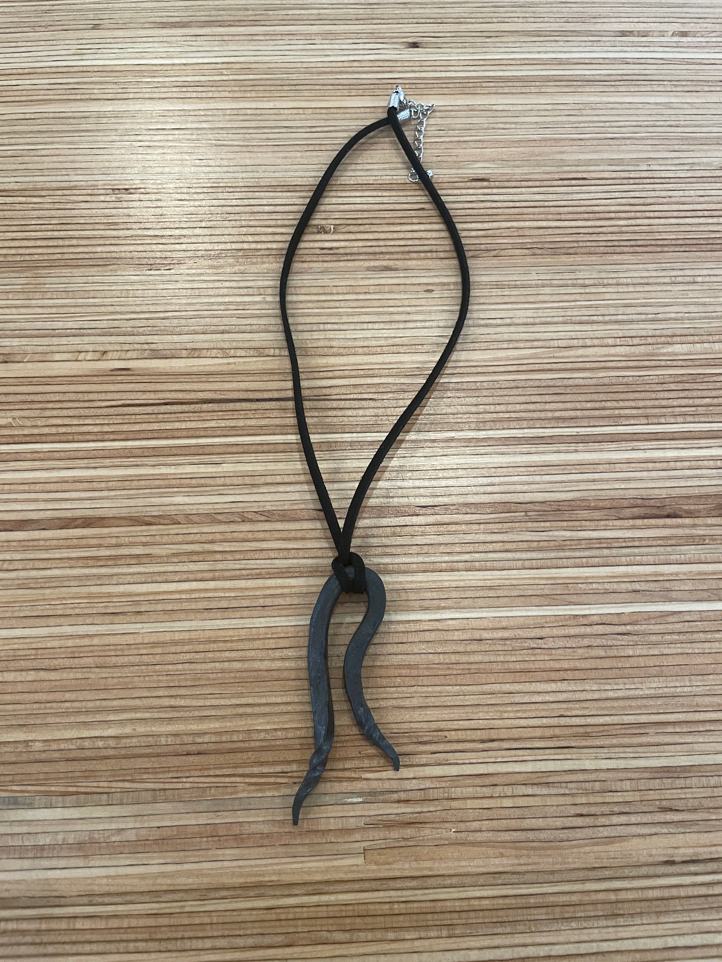 Steel Pendant Necklace