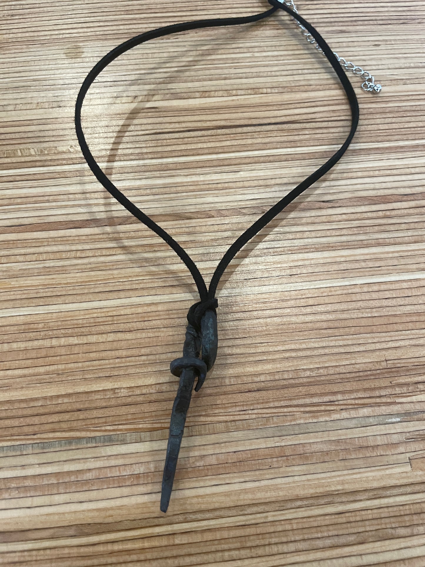 Steel Pendant Necklace